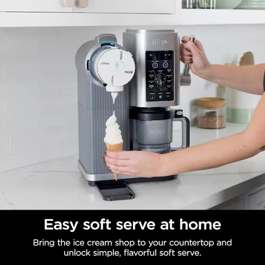 Ninja Swirl by CREAMi Soft Serve & Ice Cream Machine - Image 2
