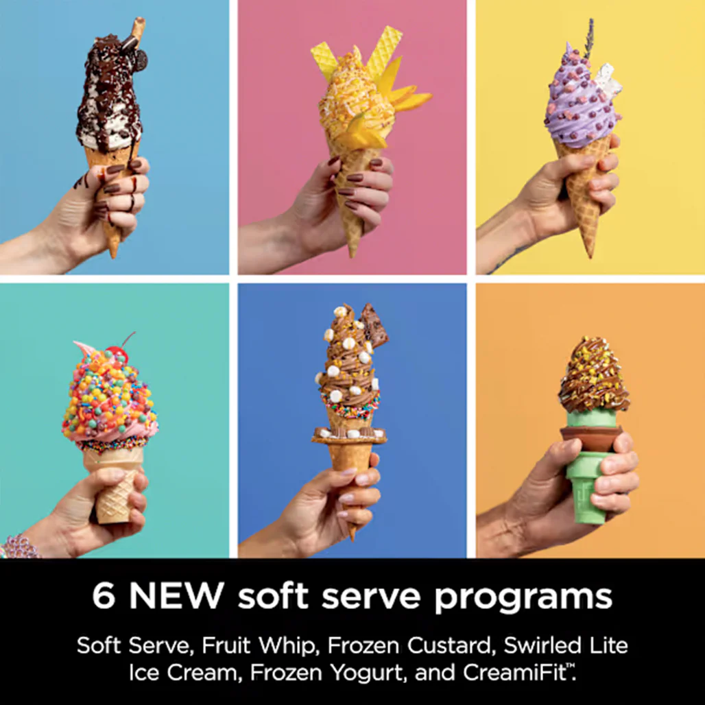 Ninja Swirl by CREAMi Soft Serve & Ice Cream Machine - Image 8