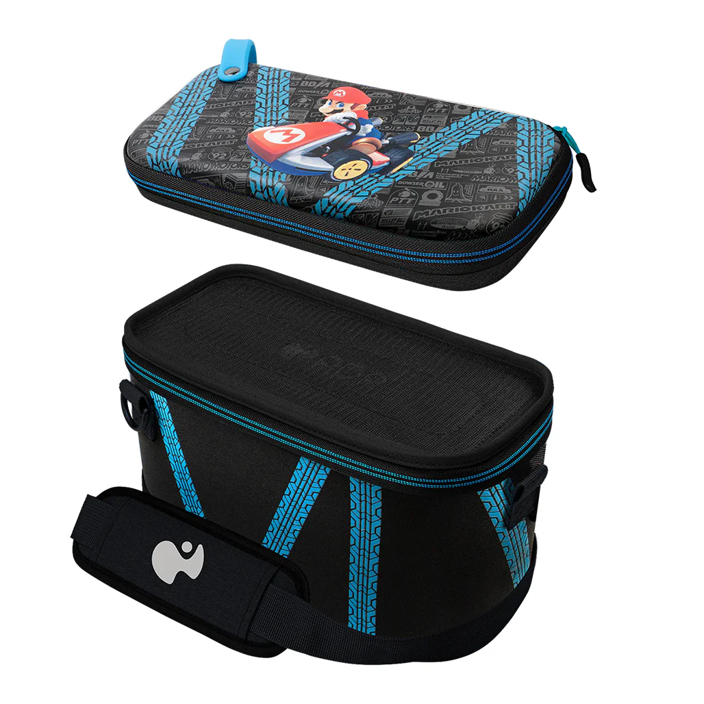 Nintendo Switch Kart Drift Overnight Case GLOW – Officially Licensed, Glows in the Dark, Customizable, Travel-Friendly Case for Nintendo Switch Systems - Image 3