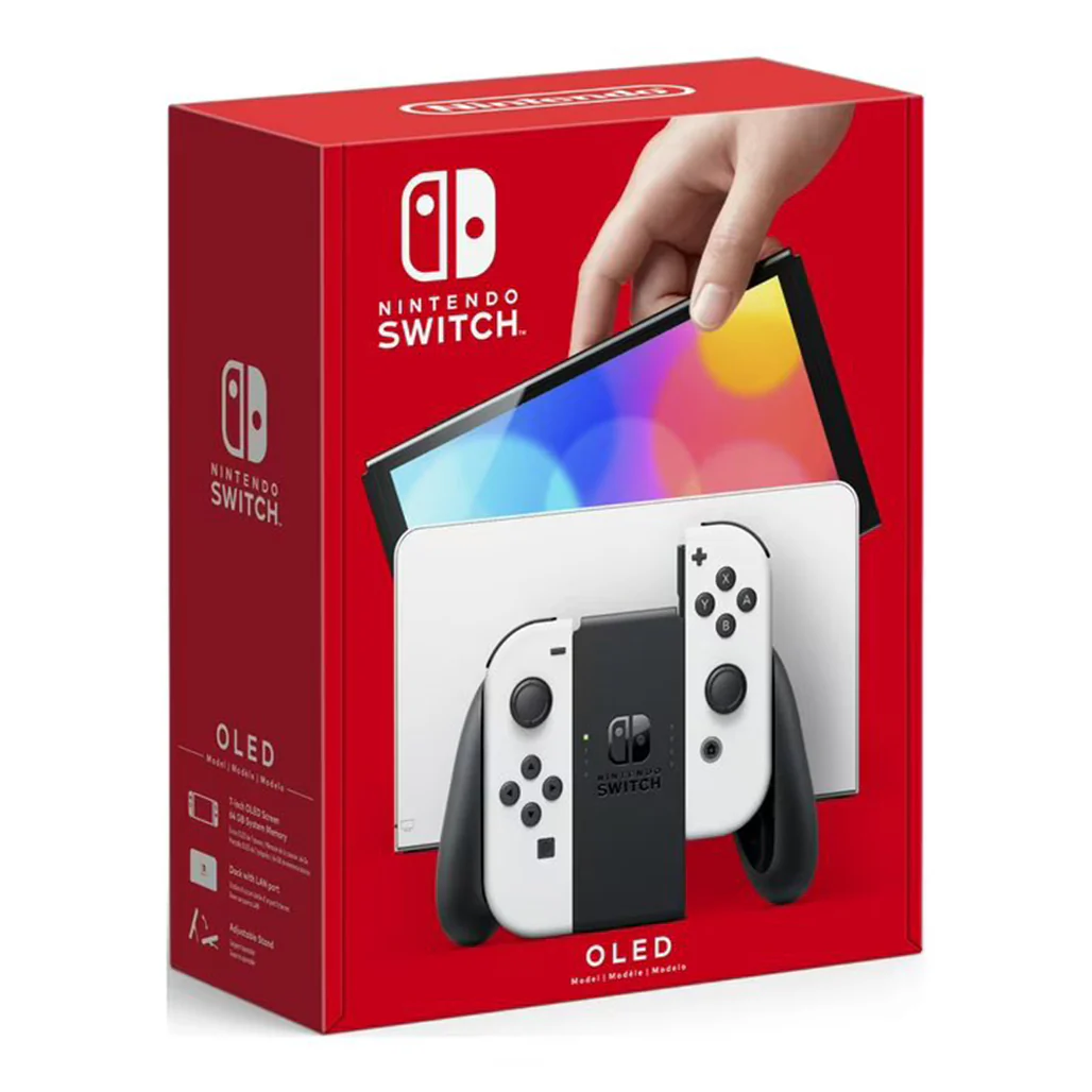Nintendo Switch OLED Model – 7-Inch Display, Adjustable Stand, and Wired LAN Port - Image 8