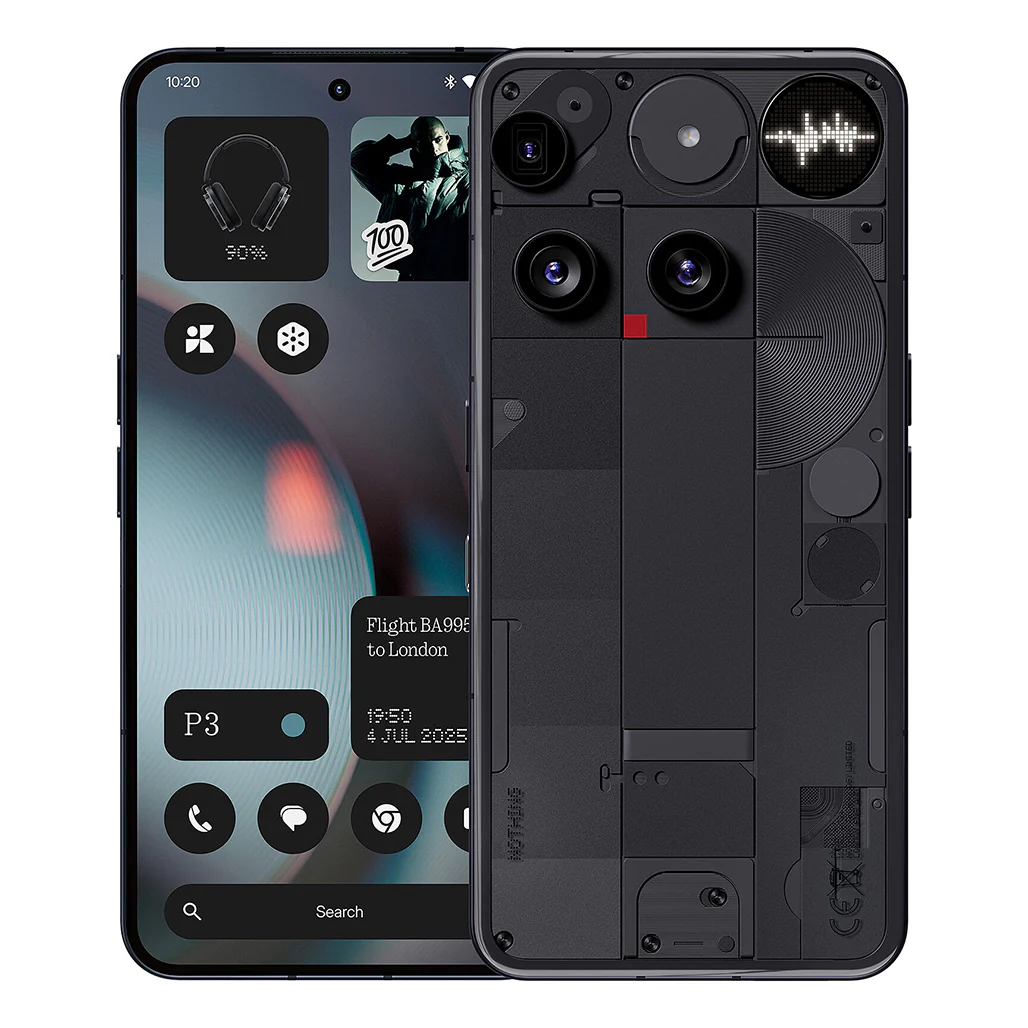 Nothing Phone (3) – 12GB/256GB or 16GB/512GB - Black