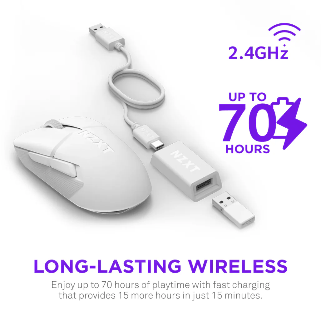 NZXT Lift Elite Wireless Gaming Mouse - Image 5
