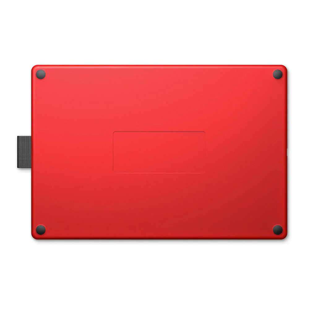 One by Wacom Small Creative Pen Tablet | Black and Red - Image 2