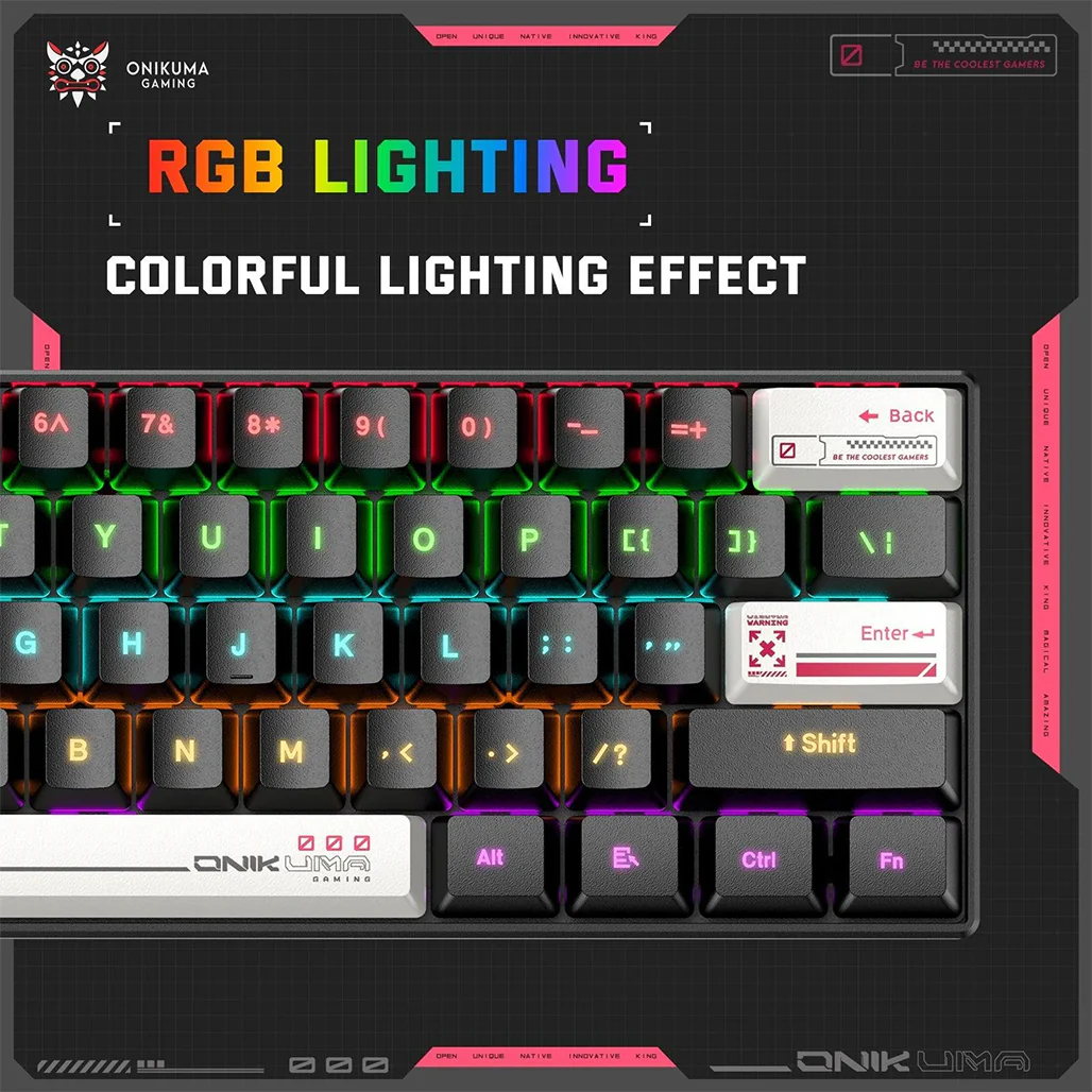 Onikuma G55 - Compact Mechanical Gaming Keyboard - Image 5