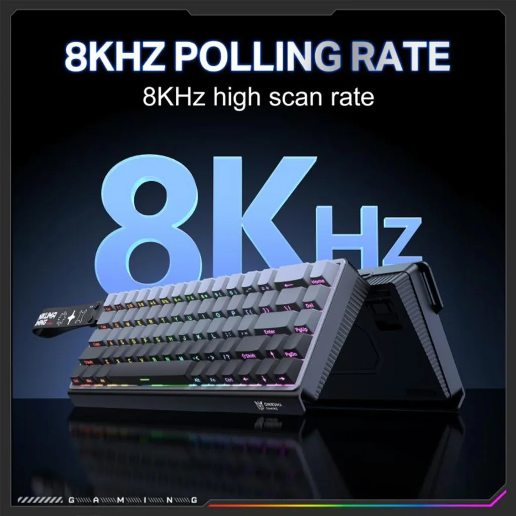 Onikuma G69 68-Key - RGB Magnetic Switch Gaming Keyboard - Image 8