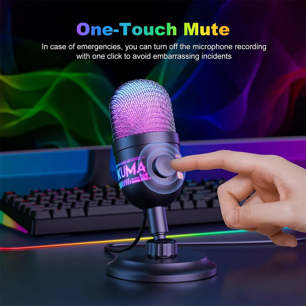 Onikuma M930 Studio RGB Microphone - Image 7