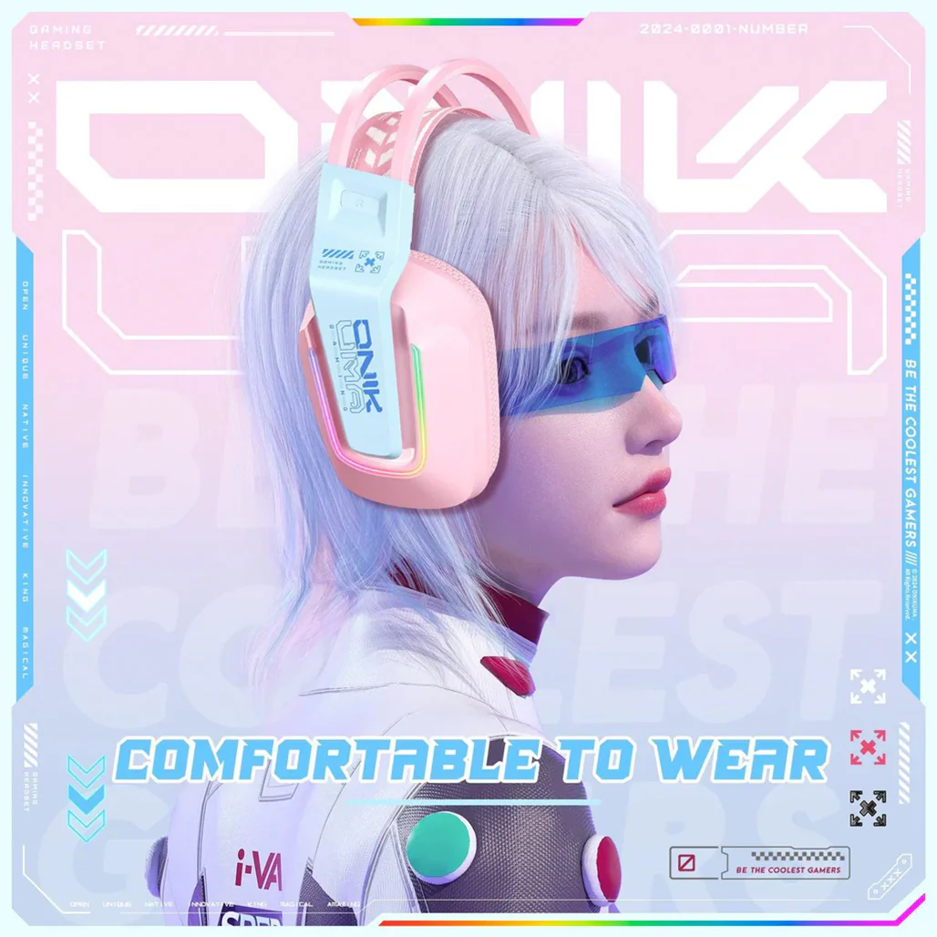 Onikuma X13 RGB Gaming Headset - Image 3