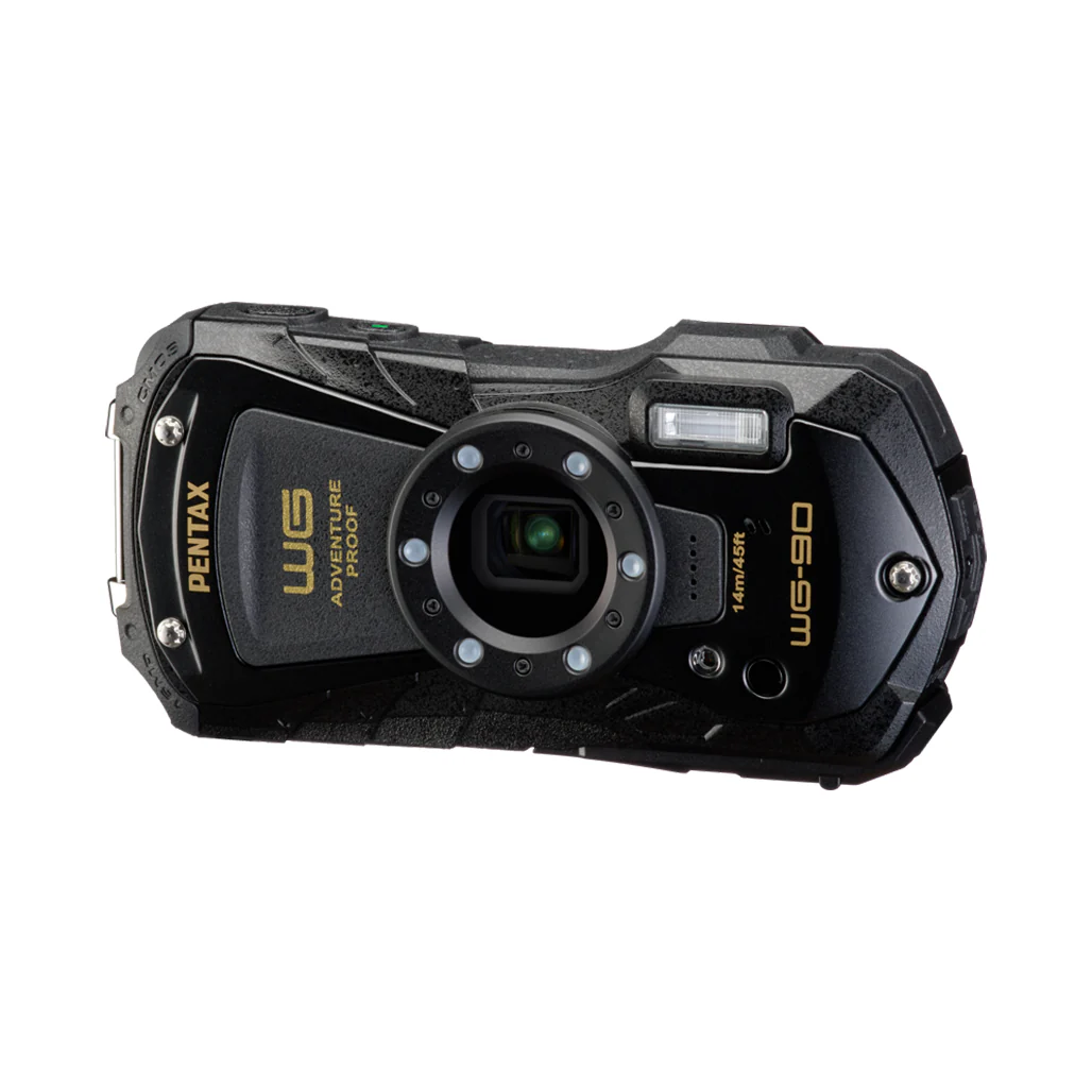 PENTAX WG-90 - Compact Digital Waterproof Camera - Black - Image 2