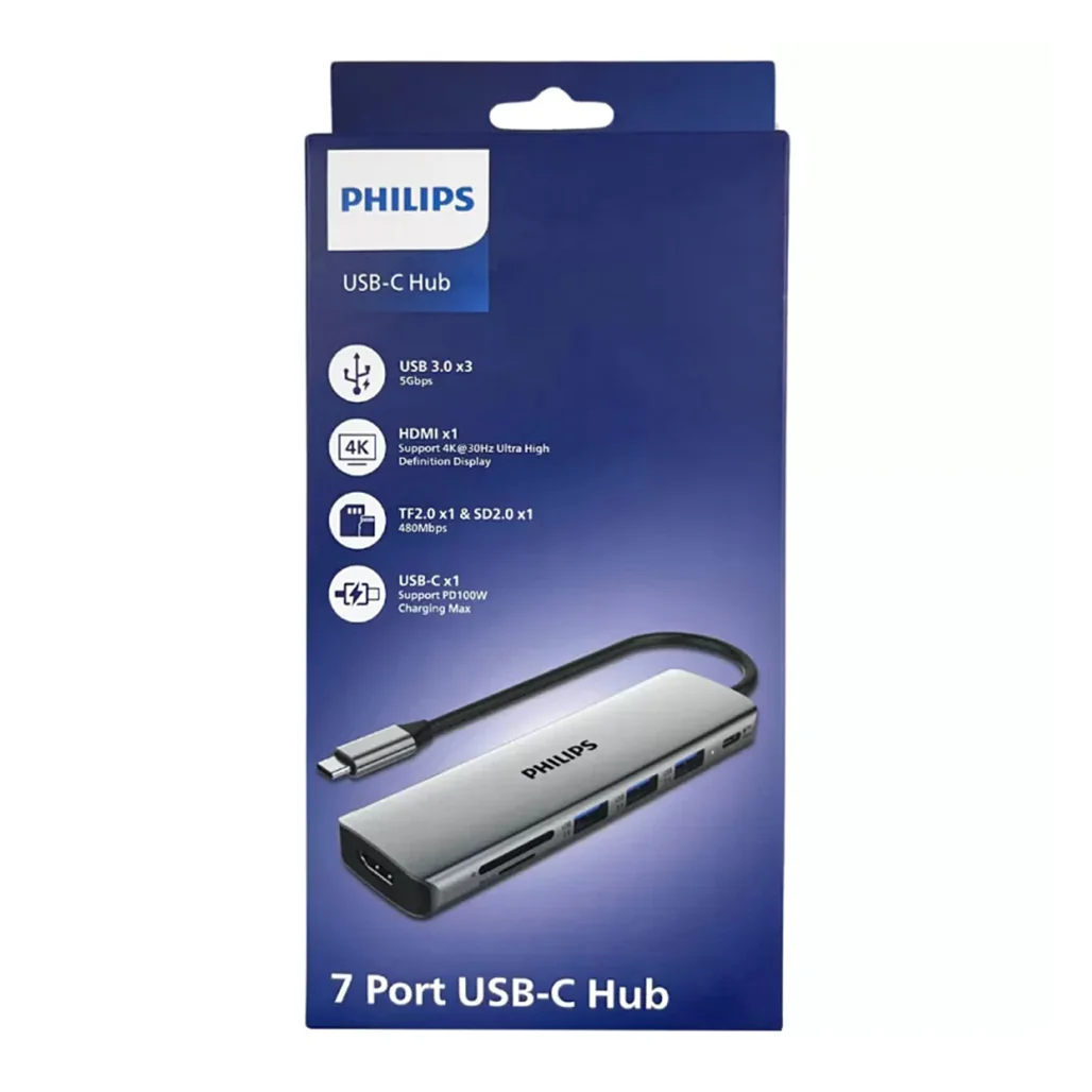 Philips  7 Port USB-C HUB - Image 2