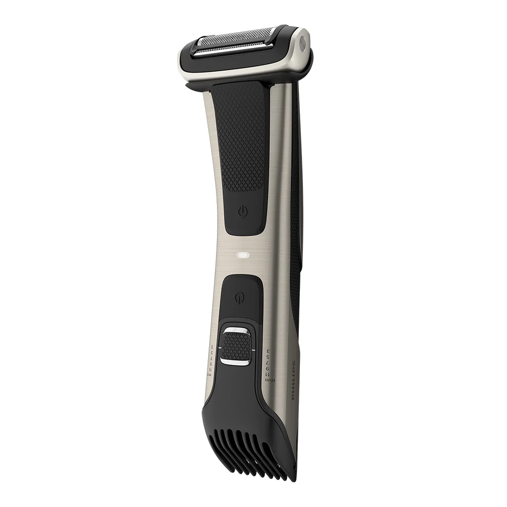 Philips Bodygroom 7000 Wet & Dry Body Hair Trimmer and Shaver for Men – Skin-Safe Grooming with Dual-Sided Design - Image 2