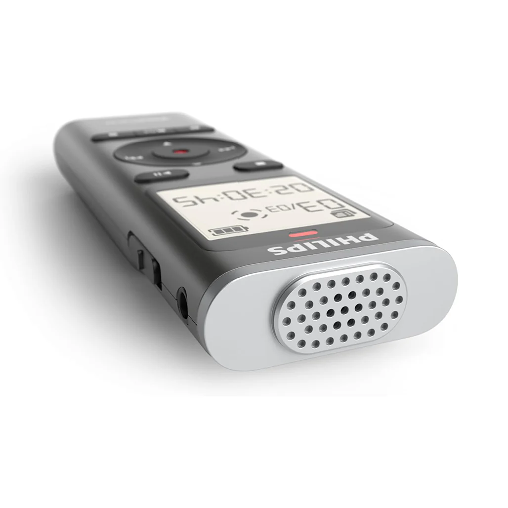 Philips DVT1170 VoiceTracer Audio Recorder with 360° Microphone - Image 4