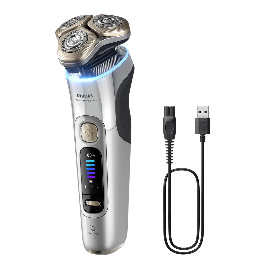 Philips i9000 Prestige Ultra Wet and Dry Electric Shaver with SkinIQ Pro - XP9404/31 - Image 5