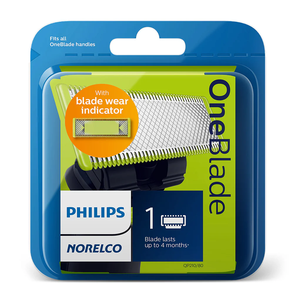 Philips Norelco OneBlade Replacement Blade QP210/51 – Trim, Edge & Shave Any Hair Length - Image 3