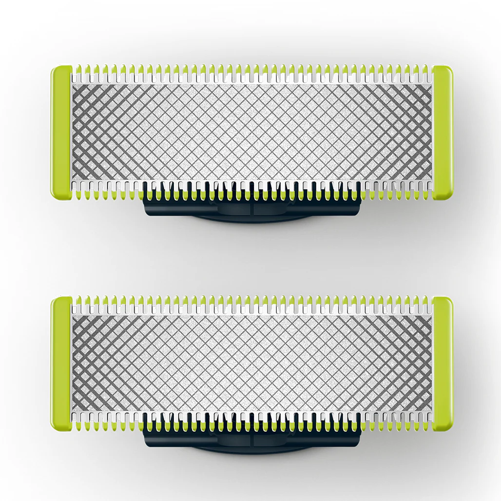 Philips Norelco OneBlade Replacement Blades QP220/51 – 2-Pack for Face & Body Hair Trimming and Shaving