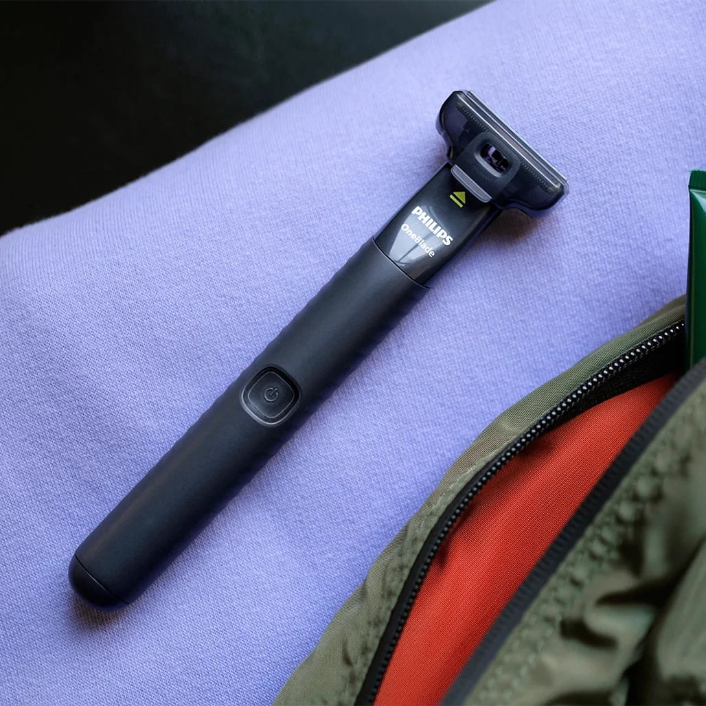 Philips OneBlade QP1424/10 – 3in1 Hybrid Face Trimmer, Shaver, and Edger - Image 4