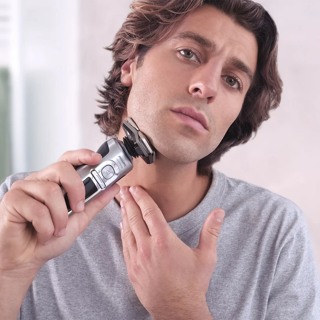 Philips Shaver S9000 Prestige SP9871/22 Wet & Dry Electric Shaver with SkinIQ Technology - Image 7