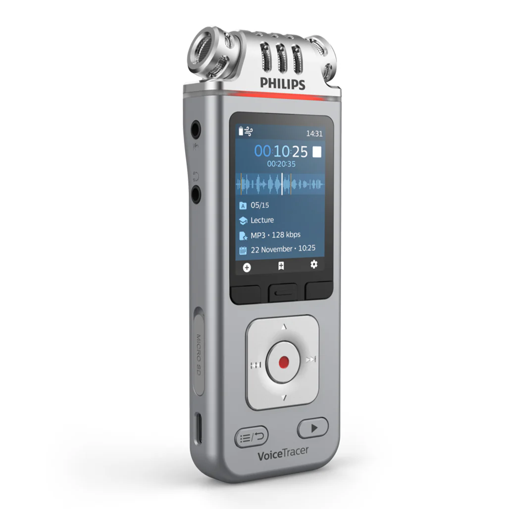 Philips VoiceTracer DVT4115 Audio Recorder - Image 2