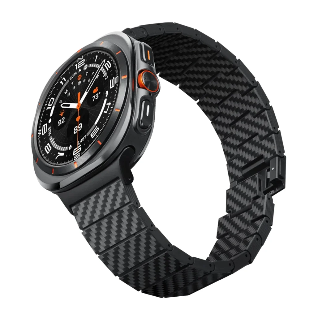 Pitaka Carbon Fiber Watch Band for Galaxy Watch Ultra – Lightweight, Durable, and Stylish - Image 3
