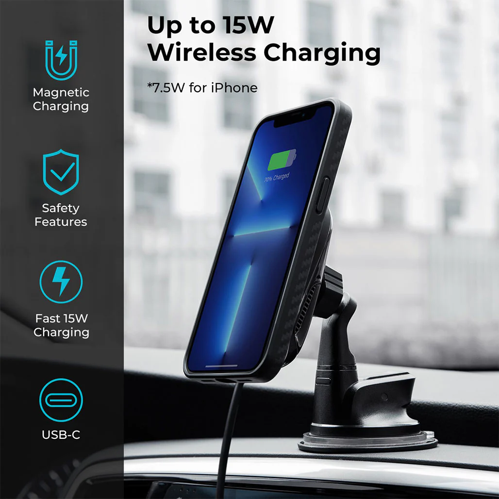 Pitaka MagEZ Car Mount Pro With Suction - Image 2