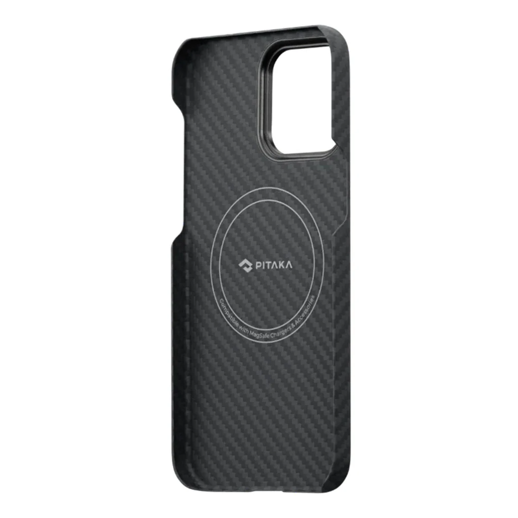 Pitaka MagEZ Case 3 1500D for iPhone 14 Pro Max - Black/Grey - Image 3