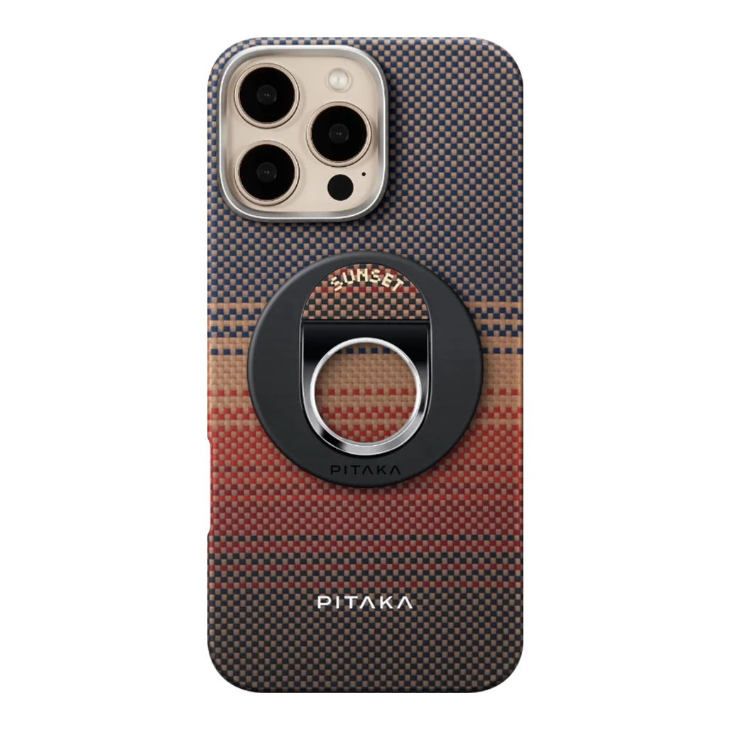 Pitaka MagEZ Grip3 - Slim 4.3mm Double-Ring Design | Gray/Black - Image 11