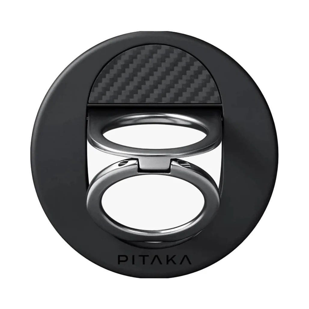 Pitaka MagEZ Grip3 - Slim 4.3mm Double-Ring Design | Gray/Black - Image 3