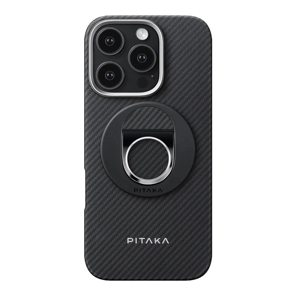 Pitaka MagEZ Grip3 - Slim 4.3mm Double-Ring Design | Gray/Black - Image 4