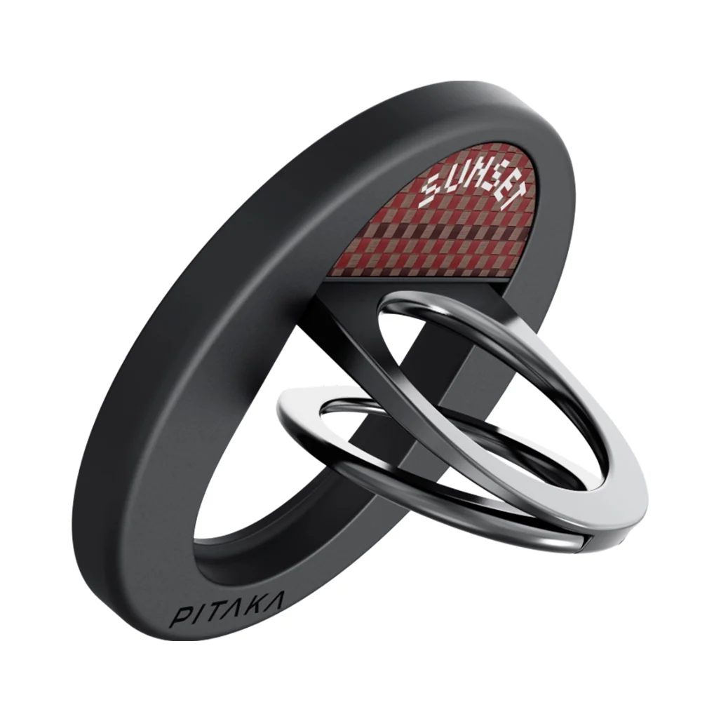 Pitaka MagEZ Grip3 - Slim 4.3mm Double-Ring Design | Gray/Black - Image 8