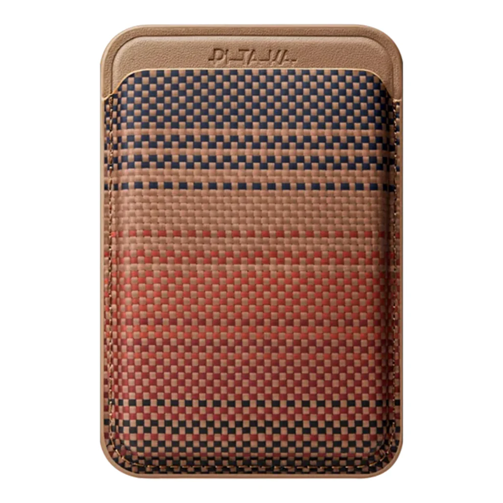 Pitaka Magnetic Woven Wallet with MagSafe Compatibility - Image 8
