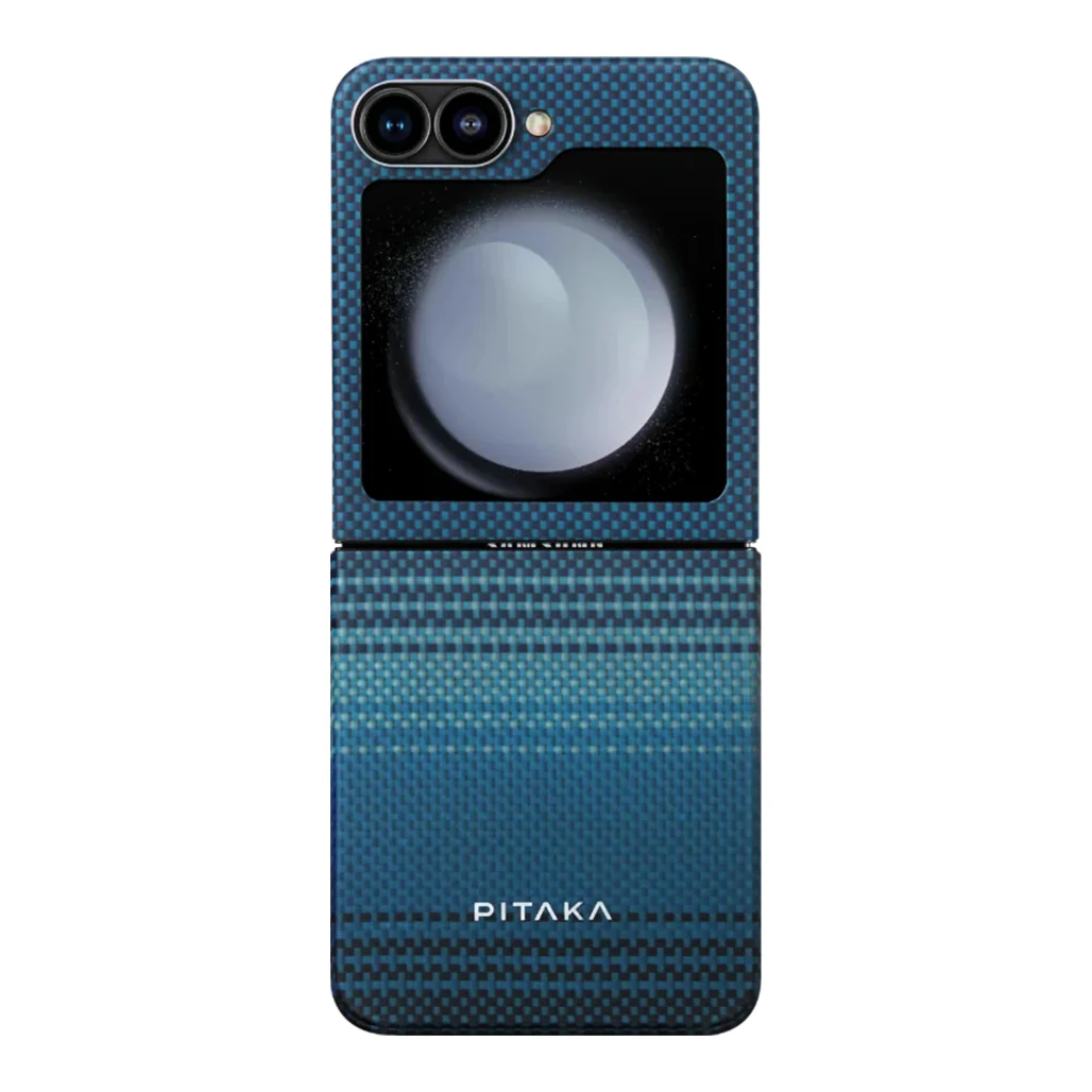 PITAKA Premium Woven Aramid Fiber Case - MagEZ Case 5 for Samsung Galaxy Flip 6 | MagSafe Compatible, Ultra-Slim, Lightweight Protection - Image 3