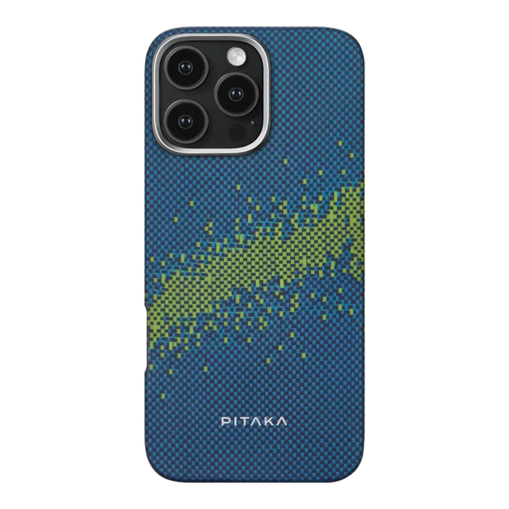 Pitaka StarPeak Tactile Woven Case Luminous Edition for iPhone 16 Pro Max | Lumintex™ Technology