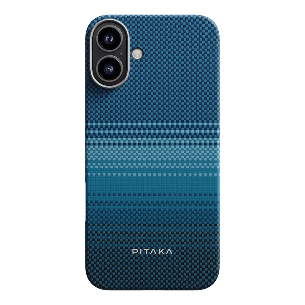 Pitaka Sunset Moonrise Tactile Woven Case for iPhone 16 | Slim & MagSafe Compatible - Image 5
