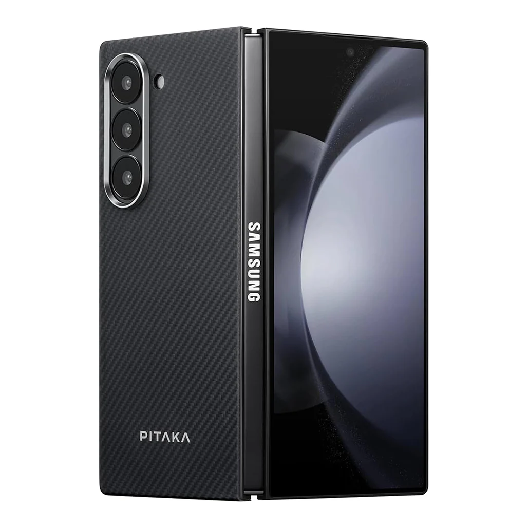 Pitaka Premium Woven Case for Samsung Galaxy Z Fold6 - Slim and Lightweight Aramid Fiber Protection with Fusion Weaving - Image 2