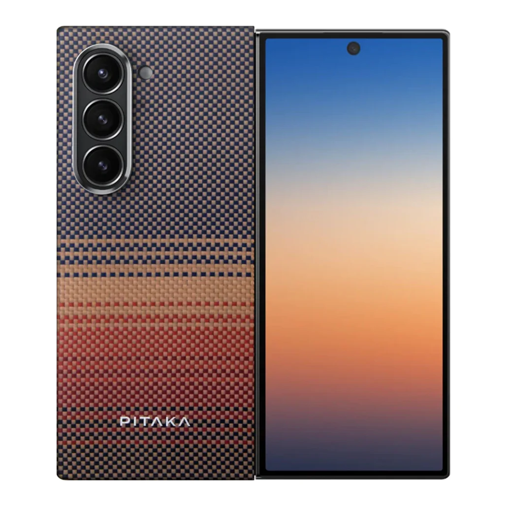 Pitaka Premium Woven Case for Samsung Galaxy Z Fold6 - Slim and Lightweight Aramid Fiber Protection with Fusion Weaving - Image 3