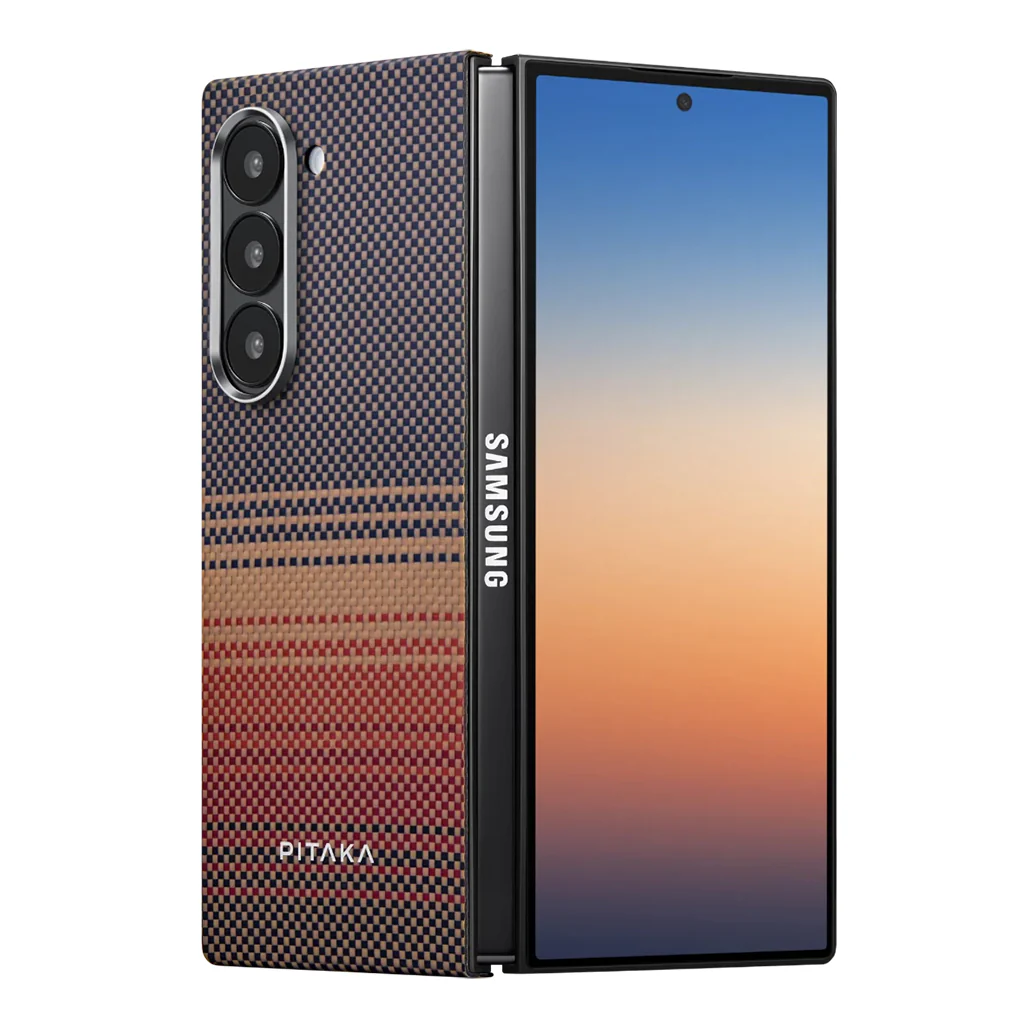 Pitaka Premium Woven Case for Samsung Galaxy Z Fold6 - Slim and Lightweight Aramid Fiber Protection with Fusion Weaving - Image 4