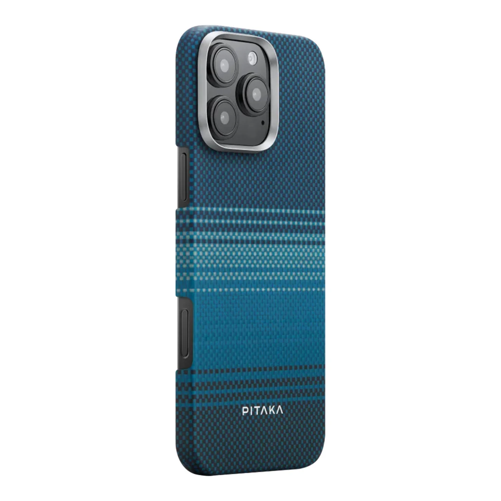 Pitaka Sunset Moonrise Tactile Woven Case for iPhone 16 Pro Max – Ultra-Thin, Lightweight Aramid Fiber Protection - Image 4