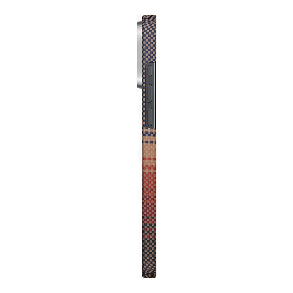 Pitaka Sunset Moonrise Tactile Woven Case for iPhone 16 Pro – Ultra-Thin, Lightweight Aramid Fiber Protection - Image 8