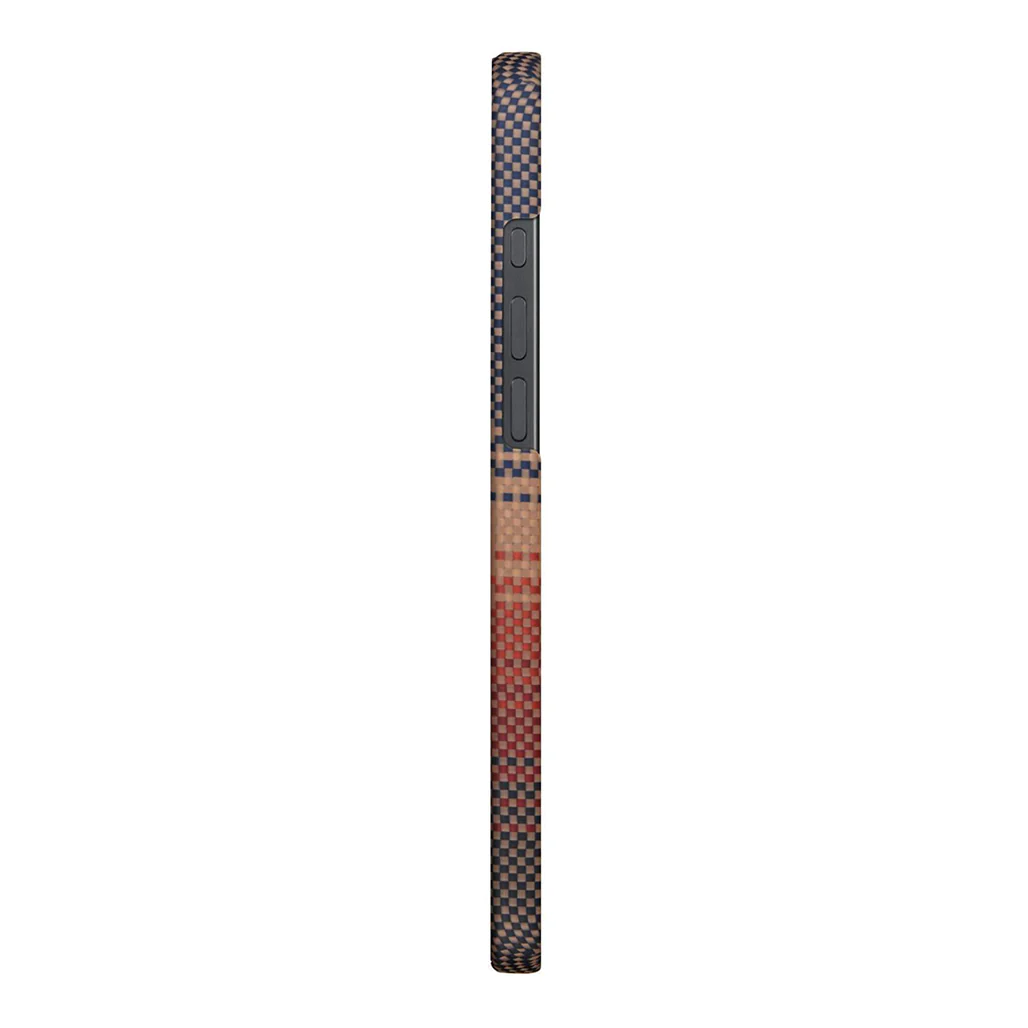 Pitaka Sunset Moonrise Tactile Woven Case for iPhone 16 Pro – Ultra-Thin, Lightweight Aramid Fiber Protection - Image 9