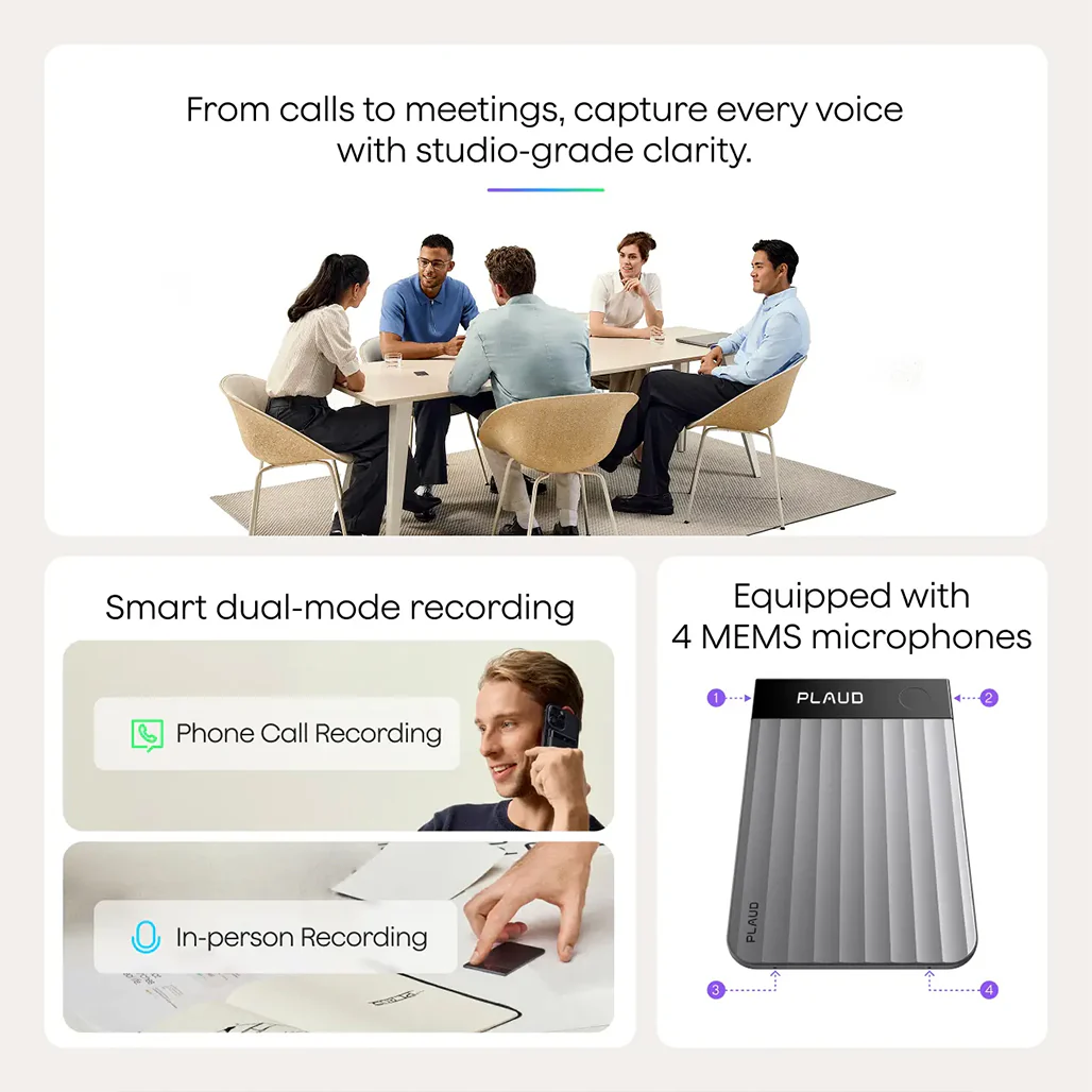 Plaud Note Pro: AI Voice Recorder & Smart Note Taker - Image 8