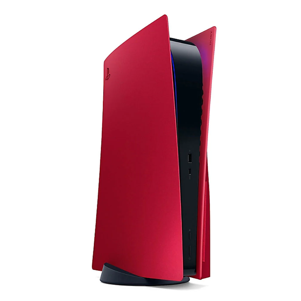 Playstation 5 Console Cover - Volcanic Red - Image 3