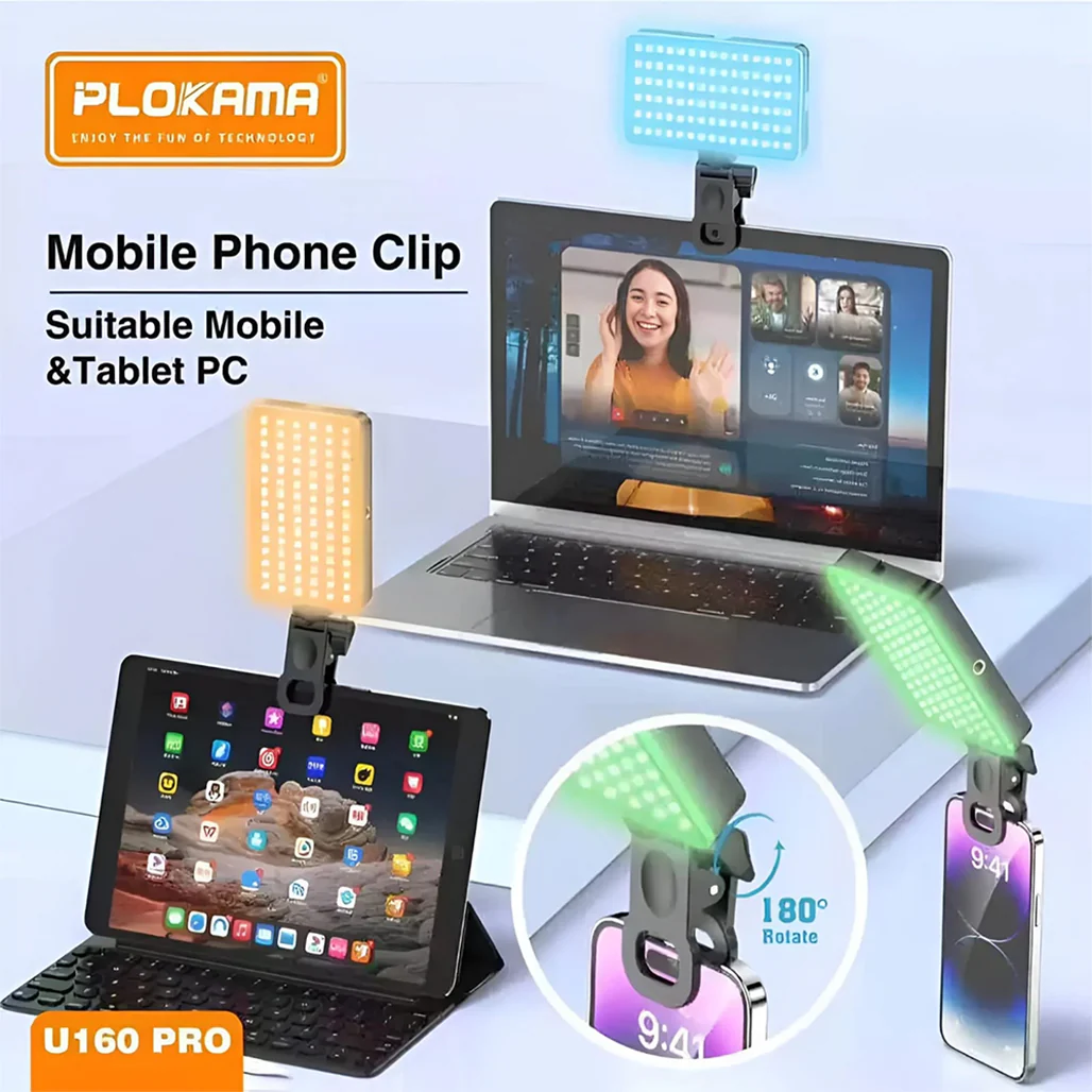 Plokama U160 Pro RGB Portable LED Flashlight - Image 2