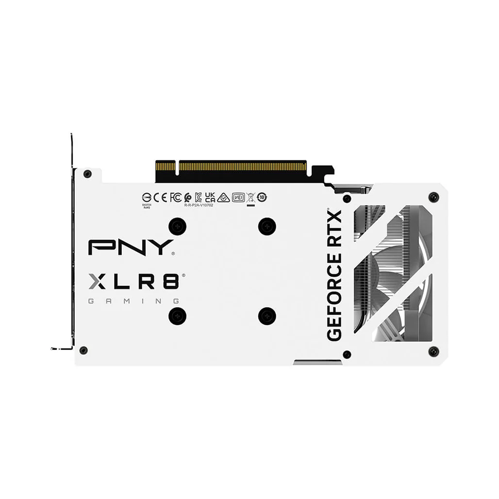PNY GeForce RTX 4060 8GB OC XLR8 VERTO DF White Edition - Image 2