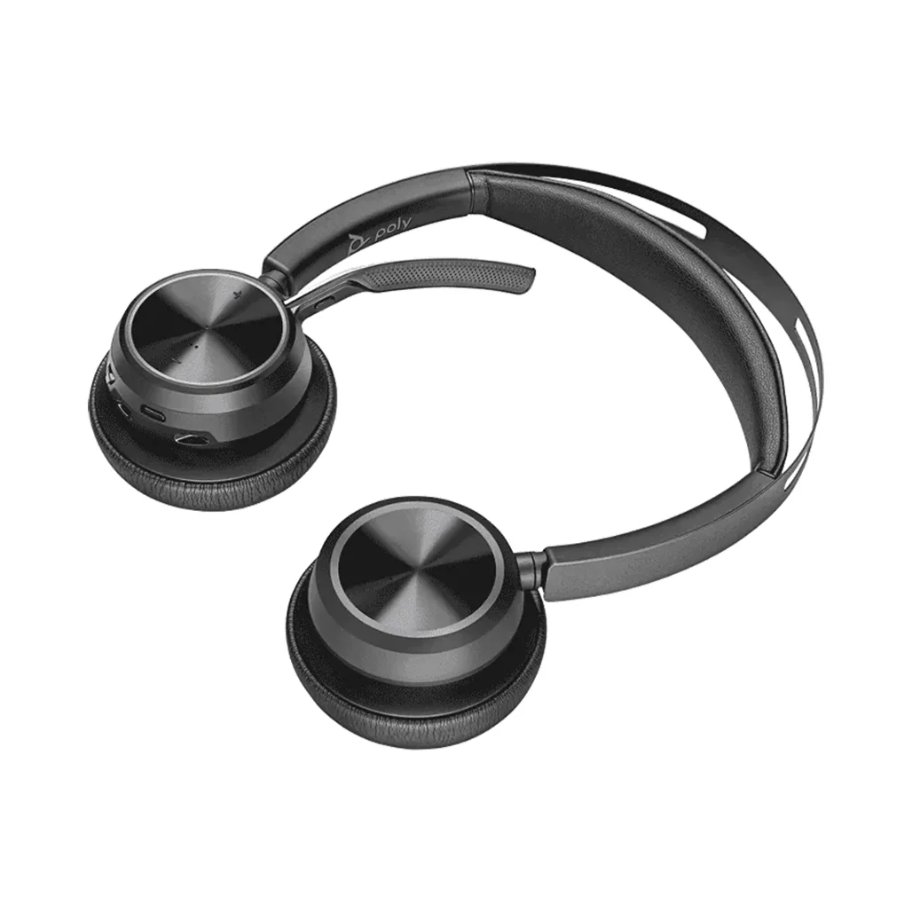 Poly Voyager Focus 2 - Wireless Headset USB-C with Charging Stand - Image 4