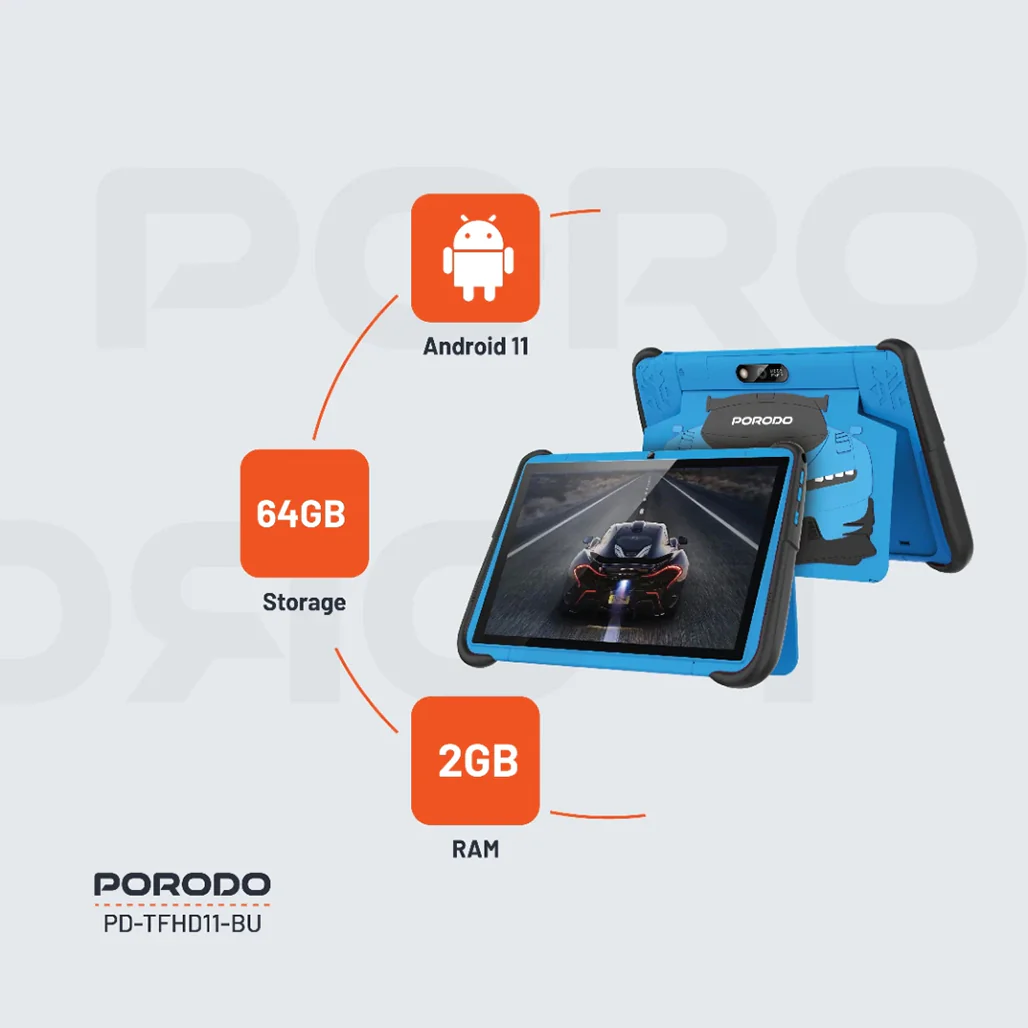 Porodo 10.1" Kids Android Tablet - Image 7