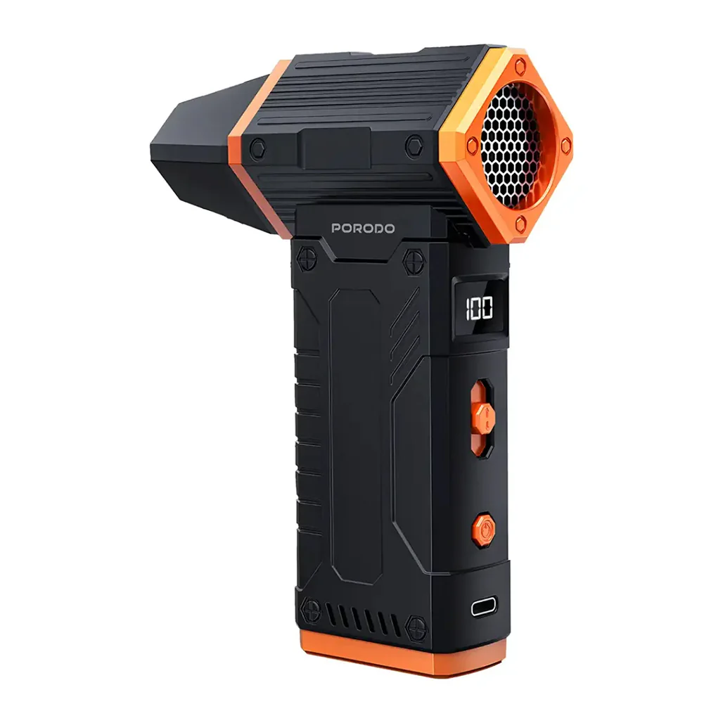 Porodo 2-In-1 Air Duster & Vacuum Cleaner with 4 Replaceable Nozzles - Image 2