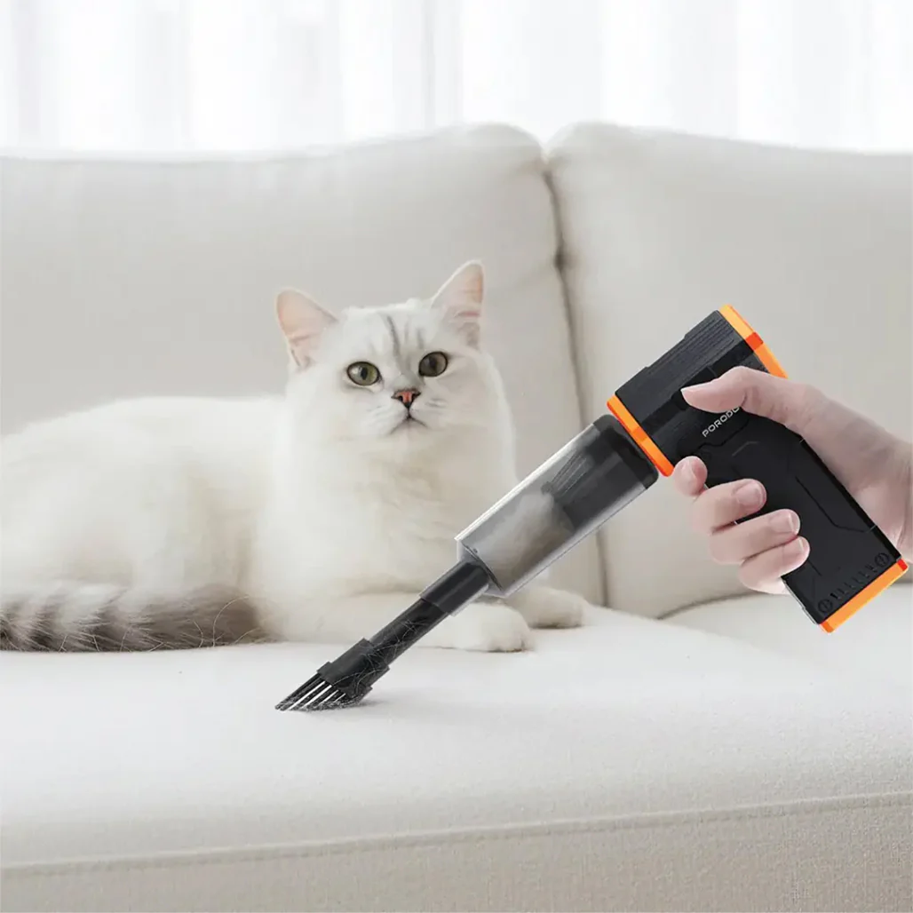 Porodo 2-In-1 Air Duster & Vacuum Cleaner with 4 Replaceable Nozzles - Image 5