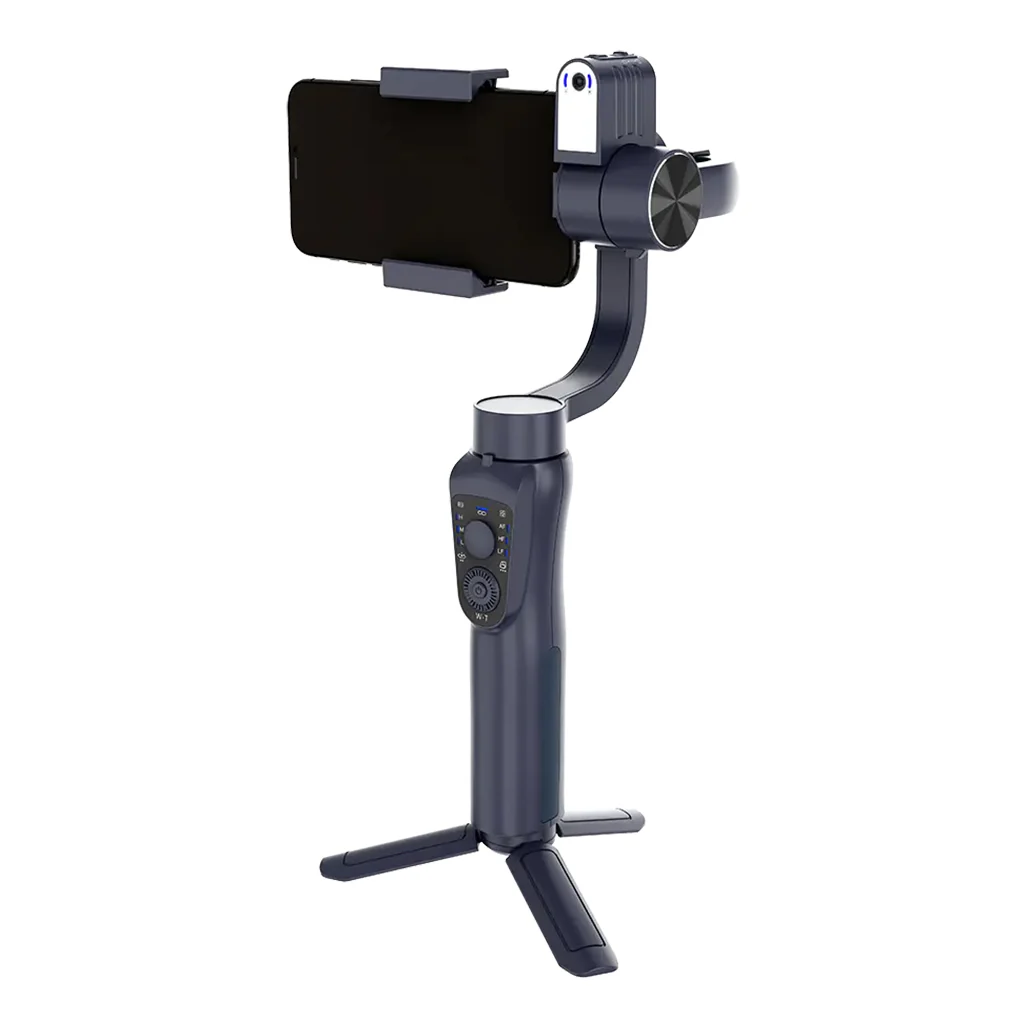 Porodo 3-Axis AI Tracker & Light Gimbal Stabilizer – Smooth Footage, Intelligent Tracking, and Power Bank Functionality - Image 2