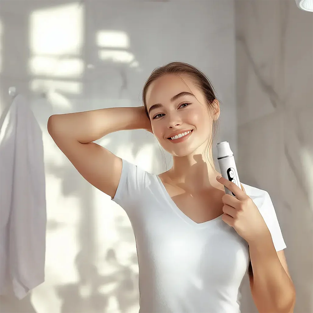 Porodo 4-In-1 Face & Body Electric Trimmer with Smart LED Display - Image 7