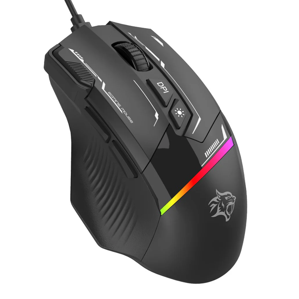 Porodo Gaming 4-in-1 Combo Set – Keyboard, Headset, Mouse, and Mousepad with RGB Lighting - Black - Image 4