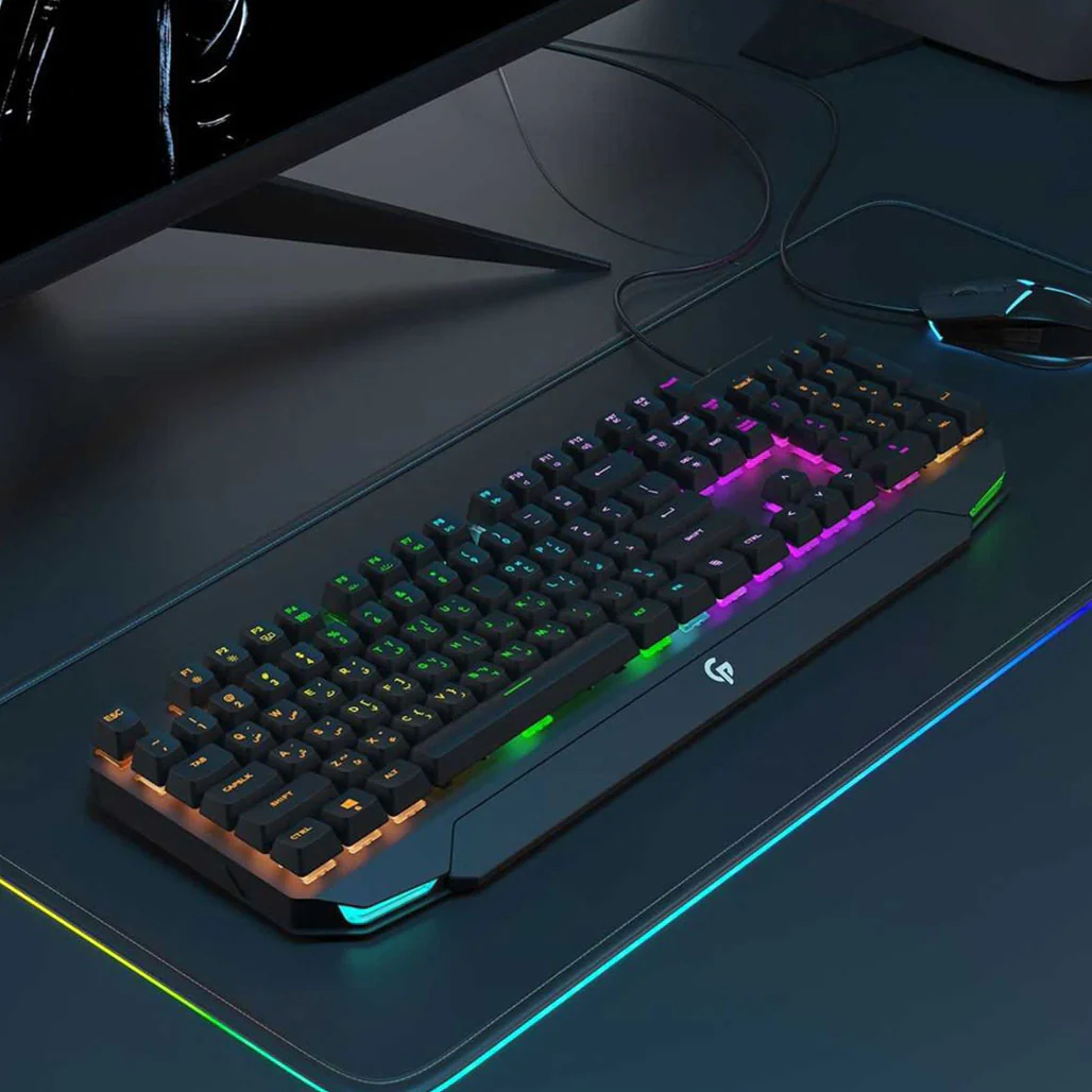 Porodo Gaming Full-size Wired Mechanical Gaming Keyboard - Image 4